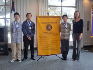 Teen Speaking Skills Students Win Optimist Club Speech Contest