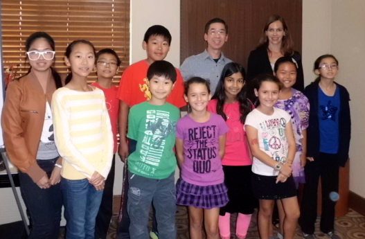 San Diego Toastmaster Jimmy Thai visits Teen Speaking Skills students