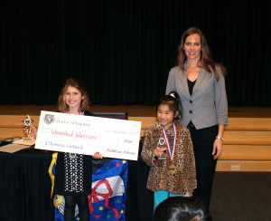 Academy for Public Speaking Speech Contest Winners Fall 2013