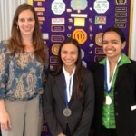 Academy for Public Speaking Graduates Priya Garcia & Solana Garcia win 1st & 2nd place in the 2014 Del Mar Solana Beach Optimist Club Oratorical Contest