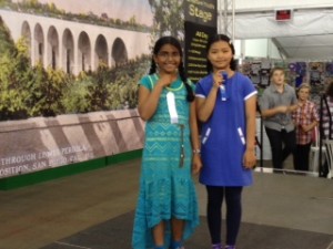Academy for Public Speaking graduates win 1st and 3rd place at the 2015 San Diego County Fair Oratorical Contest.