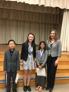 Allied Gardens Optimist Club Oratorical Contest Winners